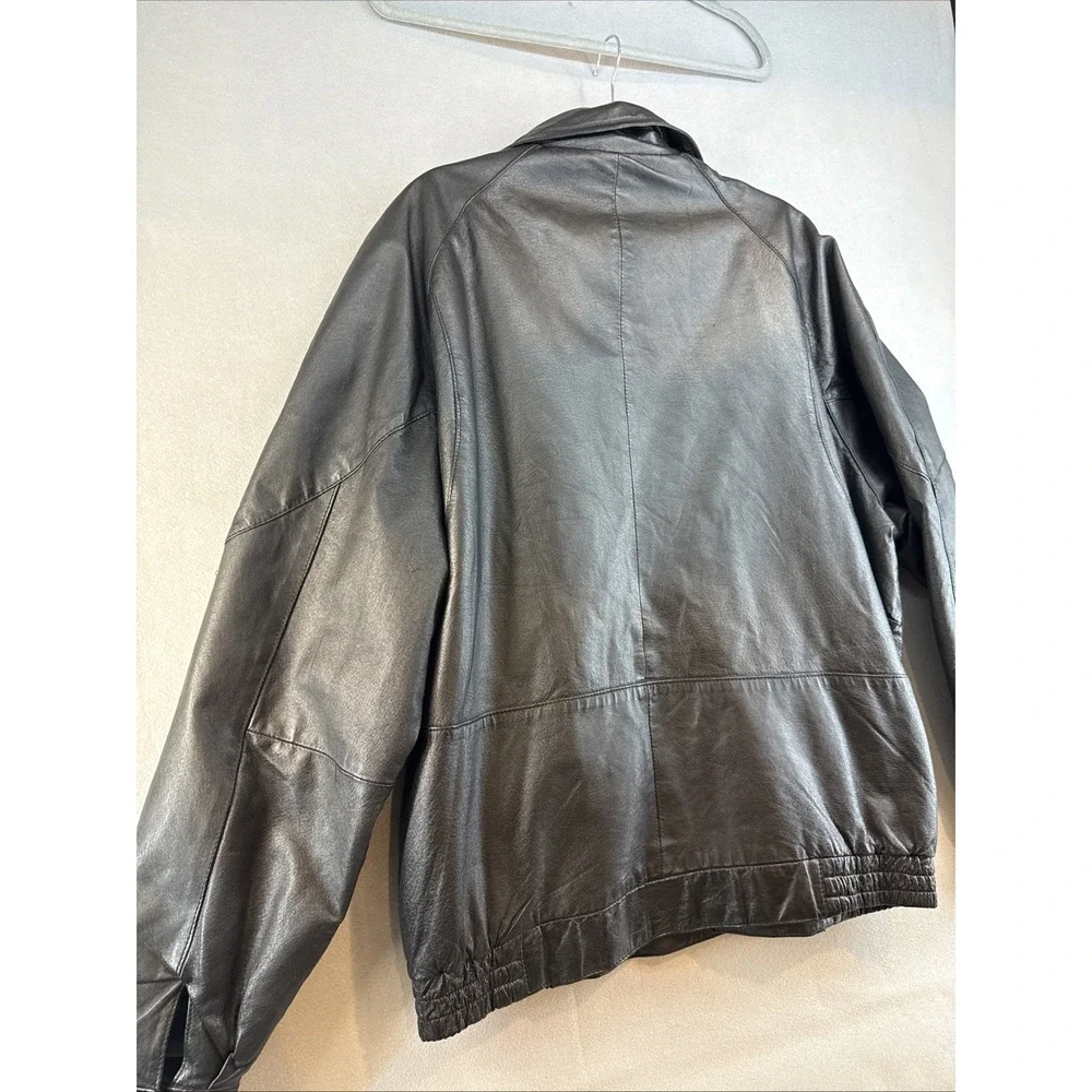 Cooper Sportswear Mfg Co Leather Jacket, XLXT, EXTRA TALL, Vintage